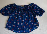 Bluse blau mit Blumen der Gr. XS Hollister Bayern - Großwallstadt Vorschau
