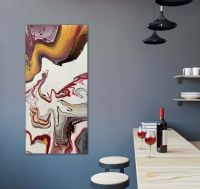 TK-Kunst Acryl-Bild Gemälde 100x50 moderne abstrakte Malerei Saarland - Oberthal Vorschau