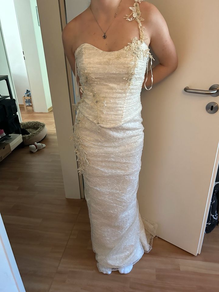 Hochzeitskleid Kleid Meerjungfrau Brautkleid 36 38 in Herford