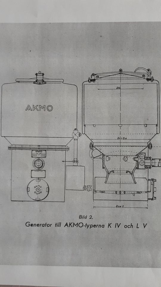 Oldtimer Holzgas-Generator Holzvergaser Holzgas Imbert OTSO  Kfz in Kreuztal