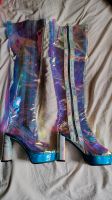 Overknee Stiefel transparent cosplay shiny glanz party Berlin - Steglitz Vorschau