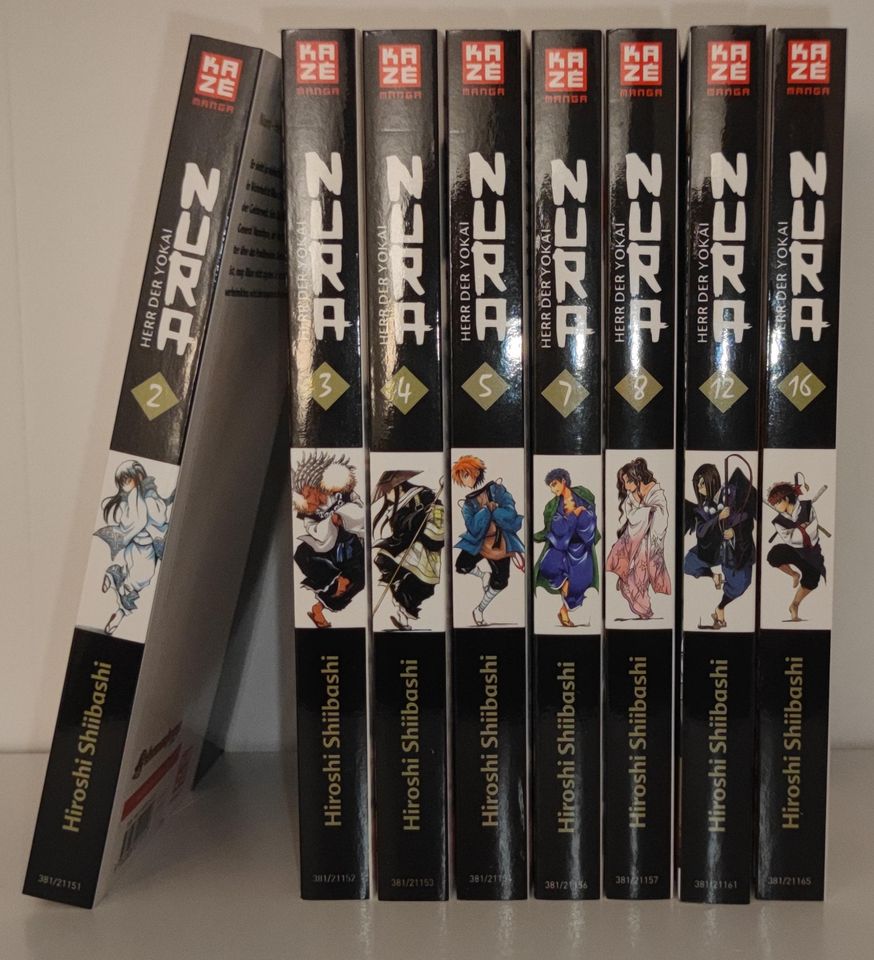Nura Herr Der Yokai Manga - 2,3,4,5,7,8,12,16 in Sellin