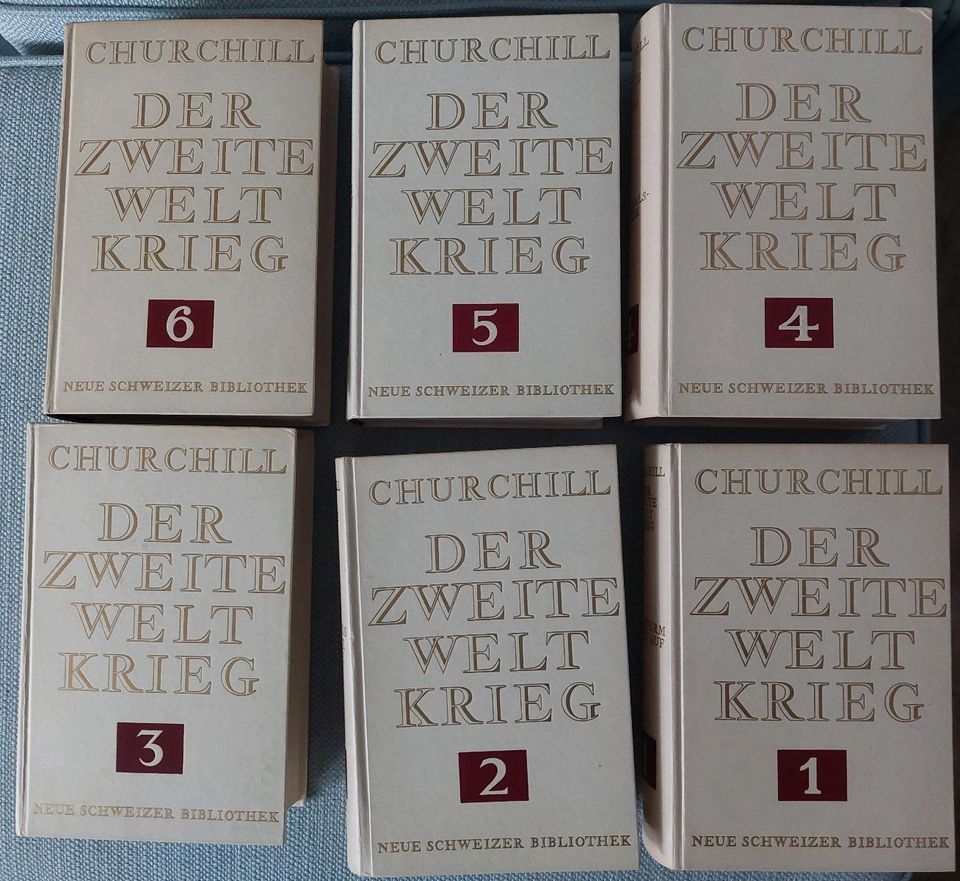 Churchill Der zweite Weltkrieg Neue Schweizer Bibliothek in Bad Dürrheim