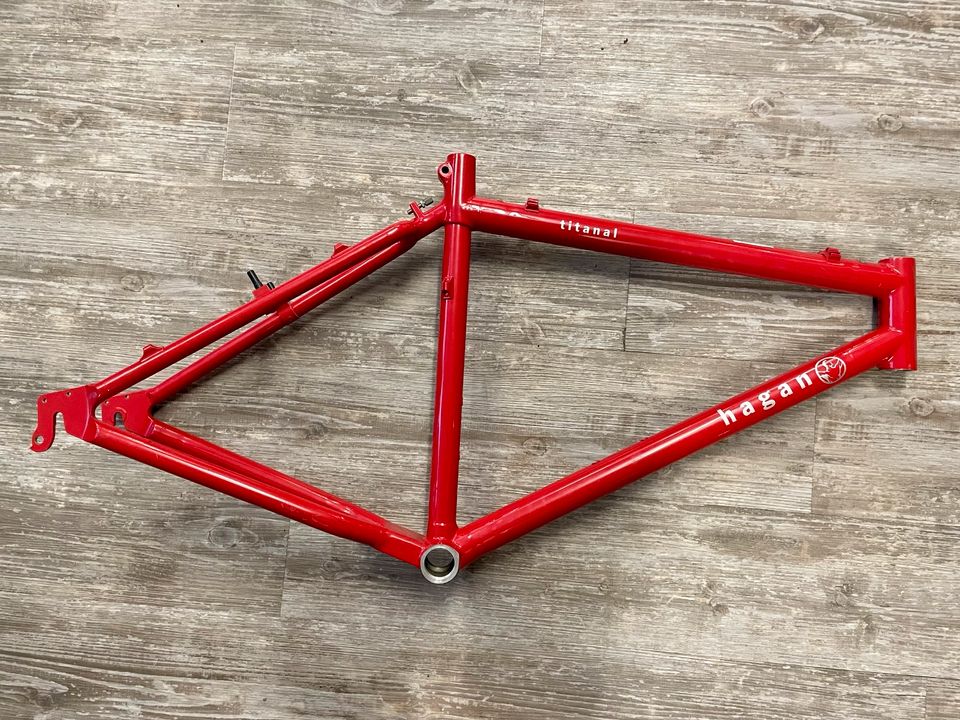 Hagan Titansl Retro Rahmen rot 49cm in Flensburg