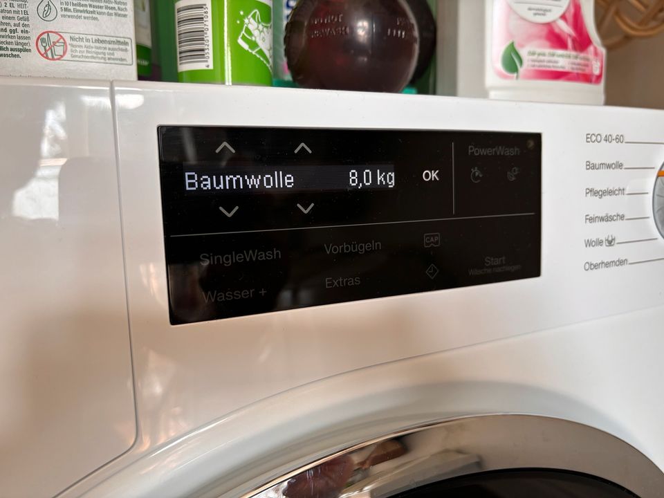 Miele Waschmaschine W1, 8kg, top Zustand in Warendorf