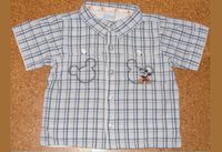 Gr.74 Hemd Shirt Baumwolle kariert Walt Disney Mickey Mouse - H&M Niedersachsen - Einbeck Vorschau
