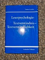 Norbert Groeben Leserpsychologie Textverständnis Baden-Württemberg - Bietigheim-Bissingen Vorschau