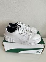 Puma Cali Sneaker Gr 37 weiß Leder Niedersachsen - Schiffdorf Vorschau