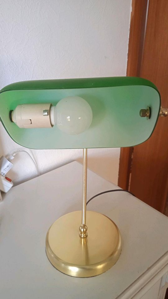 Bankerlampe Vintage Stil in Aukrug
