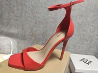 ALDO Sandalen high heels tomatenrot 39 neu Saarbrücken - Malstatt Vorschau