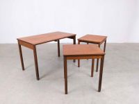 Vintage teak Holz Couchtisch 3-Set Beistelltisch dänisch Hessen - Gießen Vorschau