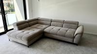 Couch Ecksofa "Tempo" Stoff grau/beige inkl. Bettkasten Rheinland-Pfalz - Limburgerhof Vorschau