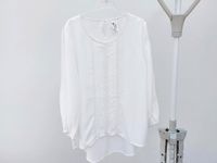 Bluse / Langarm-Shirt - weiß / festlich - Mädchen (146/152) Hessen - Taunusstein Vorschau