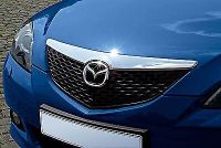 Mazda 3 BK Kühlergrill Zierleiste Chrom BP4K-V4-350 Sachsen - Weinböhla Vorschau