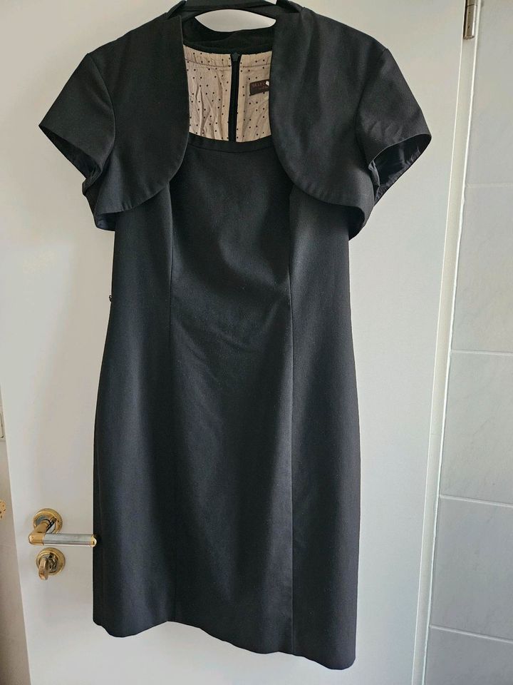 Schwarzes Kleid inklusiv Bolero Selection s.Oliver 38 Büro Fest in München