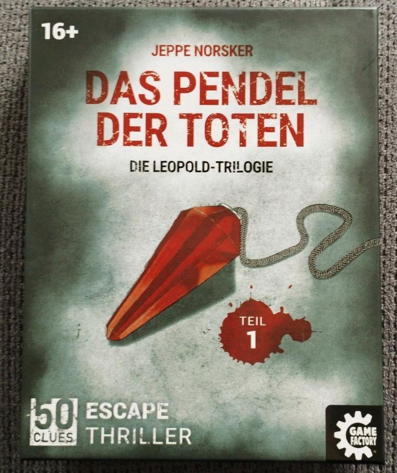 Das Pendel der Toten - Escape Thriller Spiel 16+ in Netphen