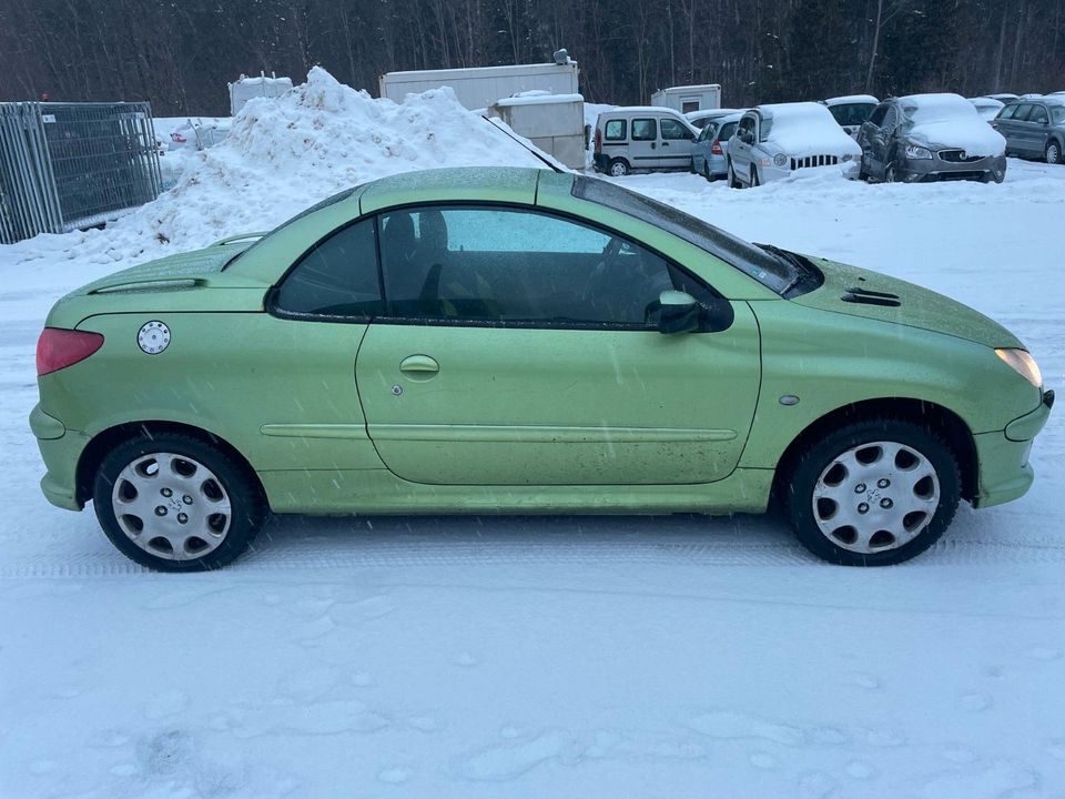 Peugeot 206 Cabriolet CC, KLIMATRONIC, TÜV NEU!!!! in Miesbach