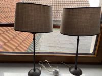 2 Amedi Stehlampen Nachttischlampen braun Niedersachsen - Melle Vorschau