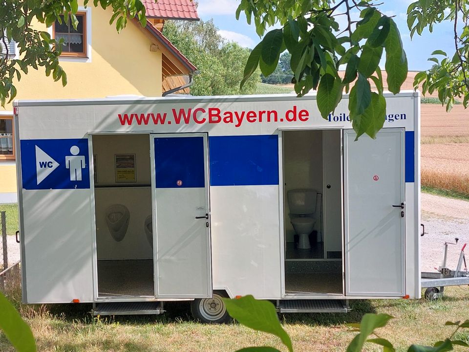 Klowagen, Toilettenanhänger, Toilettenwagen, WC Wagen in Wildenberg