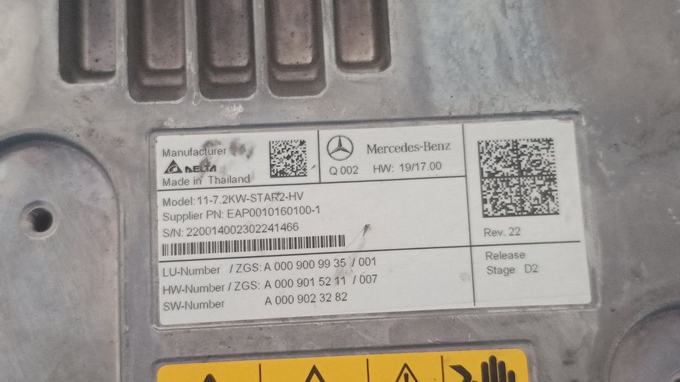 Mercedes EQB EQC W447  STEUERGERAET Batterieladegerät A0009009935 in Pulheim