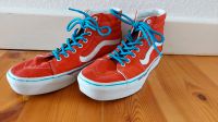 Vans Sk8 hi Gr. 42 rot (custom) Thüringen - Erfurt Vorschau