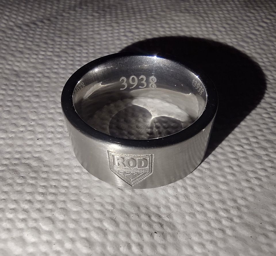 ROD ARMY RING FINGERRING ** NEU ** DIE ÄRZTE ** RARITÄT ** in Dogern