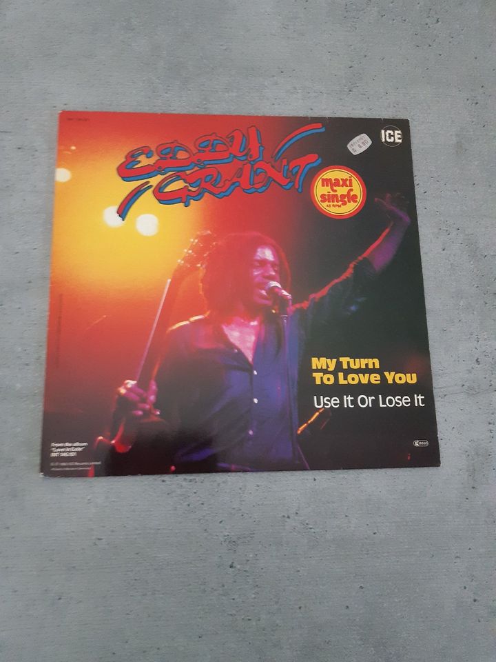 Maxi Single gebraucht  EDDY GRANT: MY TURN TO LOVE YOU in Essen