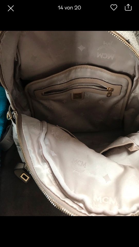 Orig. mcm Stark Rucksack 2 in 1 Backpack/Niete NP 1150 euro in München