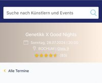 Genetikk x Good Nights 28.07.24 Bochum Nordrhein-Westfalen - Sankt Augustin Vorschau