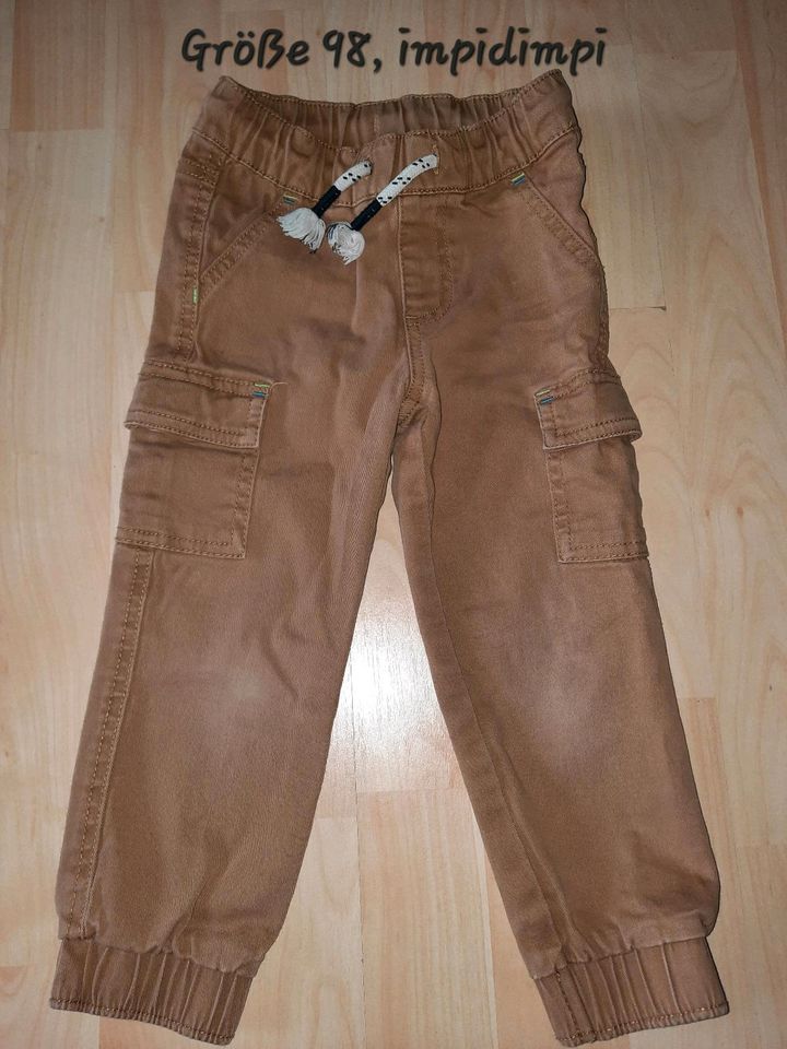 Jungen Hose Größe 98, von impidimpi, mit Gummizug in Obertraubling