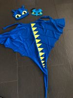 Kostüm Cape Dino Drache blau Gr. 104-116 neu Halloween Baden-Württemberg - Emmingen-Liptingen Vorschau