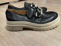 Inuovo Loafer, Slipper, Plateau, Echtleder schwarz, Gr 40 Baden-Württemberg - Freiburg im Breisgau Vorschau