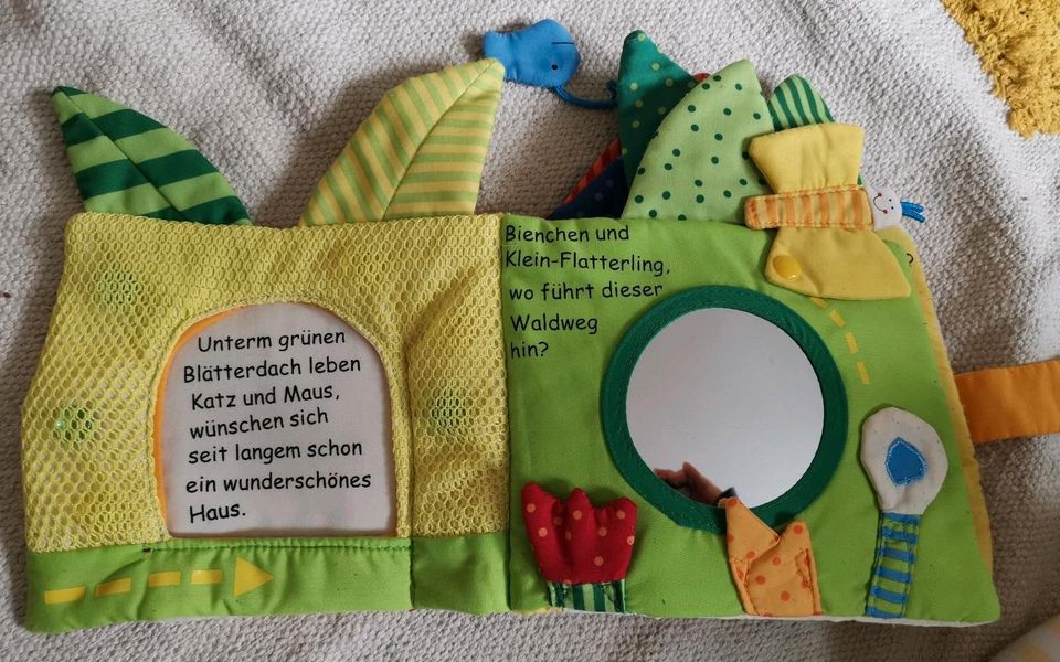 Haba Blätterhäuschen Stoffbuch fürs Kinder in Molschleben