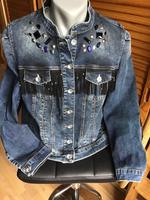 Neu BIBA Jeansjacke mitFransen  , NP 129,95€ Nordrhein-Westfalen - Bedburg-Hau Vorschau