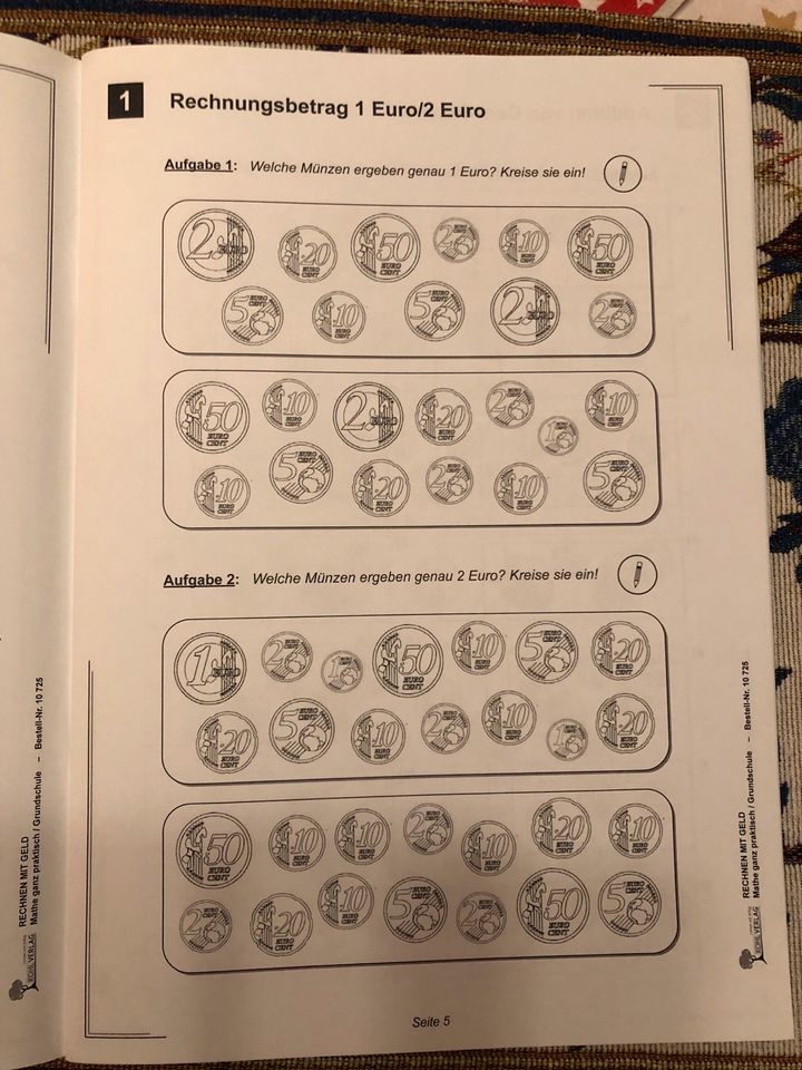 Rechnen mit Geld - Grundschule/Mathe praktisch in Essen-Haarzopf