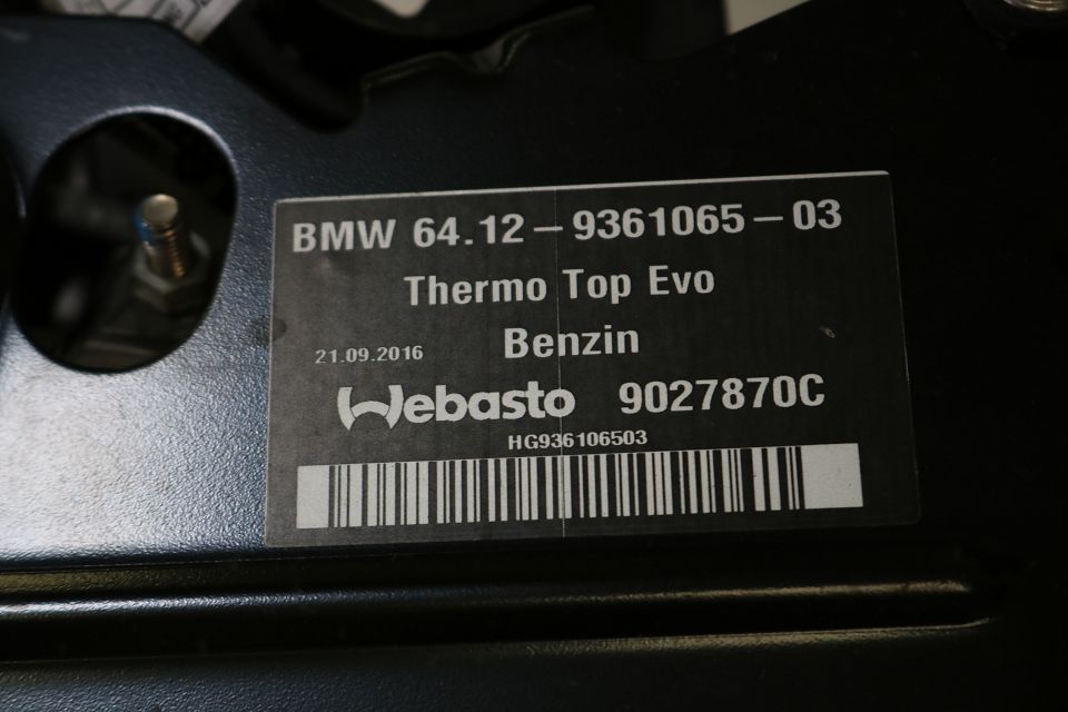 BMW 5er G30 6er X3 X4 Webasto Standheizung 9321062 Thermo Top Evo in Aurich