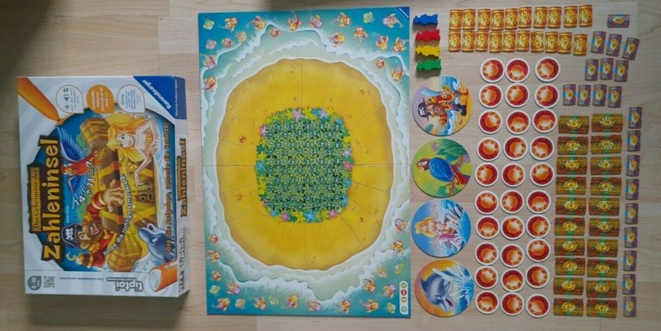 Ravensburger TipToi Spiel "Das Geheimnis der Zahleninsel" - TOP ! in Mittelstenahe