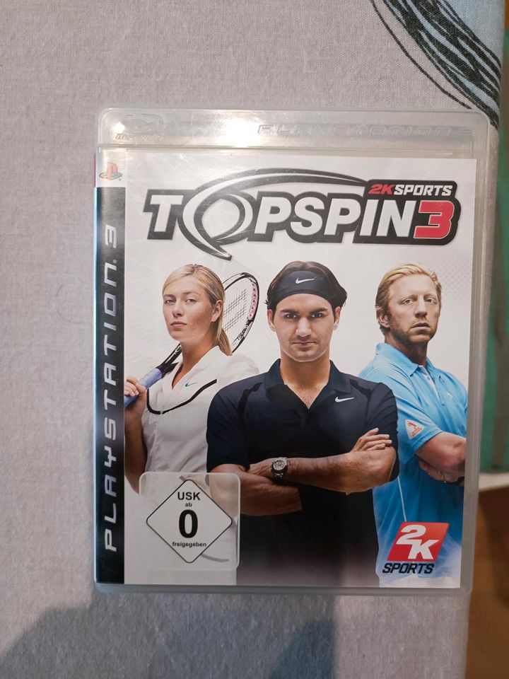 Spiel PS3 Tennis Topspin in Malberg