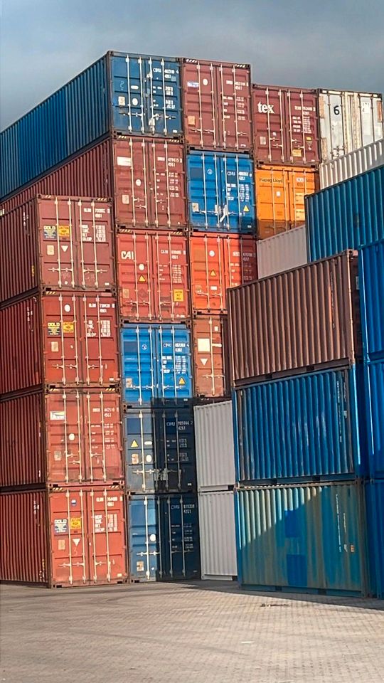 ✅ Seecontainer gebraucht 20Fuß & 40Fuß | Lieferung bundesweit | Lager ✅ in Leipzig