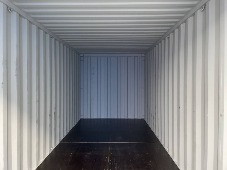 ✅ Seecontainer 20 Fuß ONE WAY NEU / NEUE Lagercontainer/ Materialcontainer RAL 7035 in Hamburg