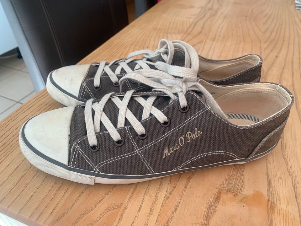 Marc O’Polo Damen Sneakers Leinen Gr.40 in Winnweiler