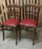 Zwei antike Stühle Massivholz * restauriert gepolstert Federung Saarbrücken - St Johann Vorschau