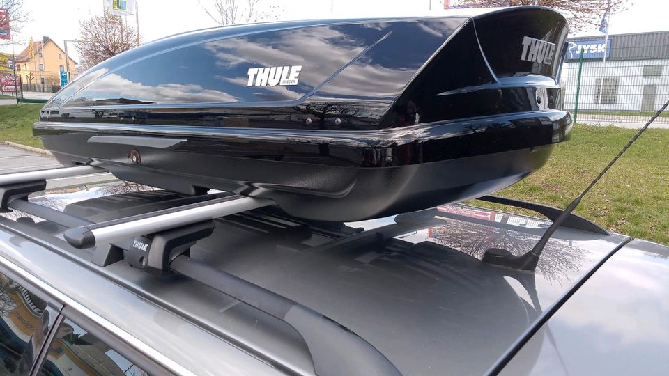 Thule Motion 600, 320l,  Dachbox zu vermieten, schwarz glanz in Dresden