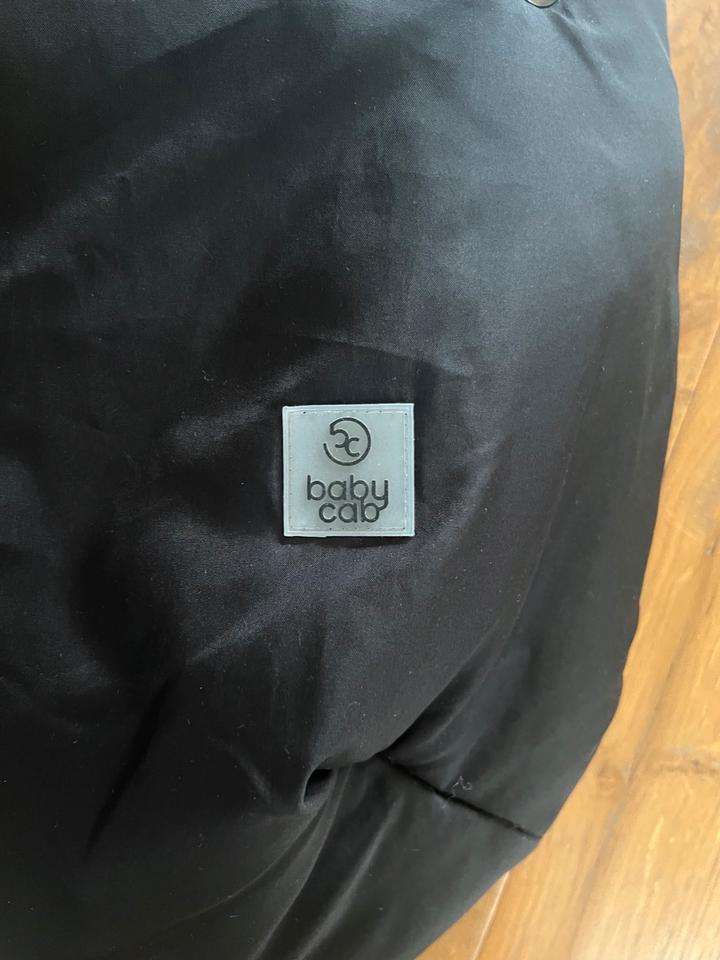 Fußsack mit Innenfutter || Babycab || schwarz || universal in Ratingen