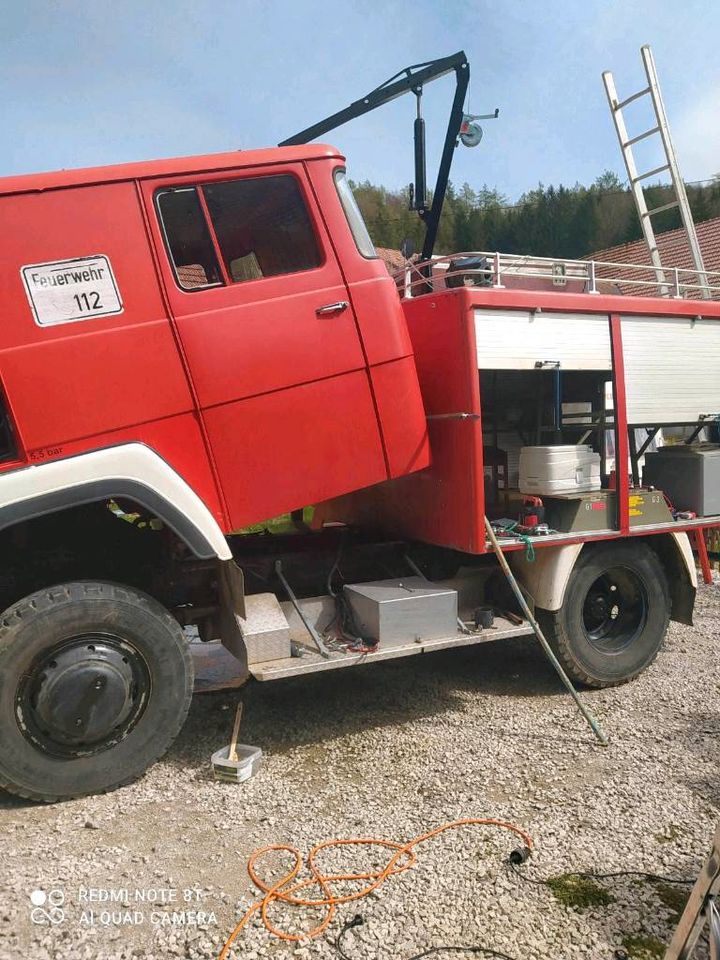 Feuerwehr Lkw Expedition in Heiligenstadt