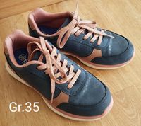 Sneaker Mädchen Gr.35,Air&Fresh, dunkelblau/rosa Nordrhein-Westfalen - Espelkamp Vorschau