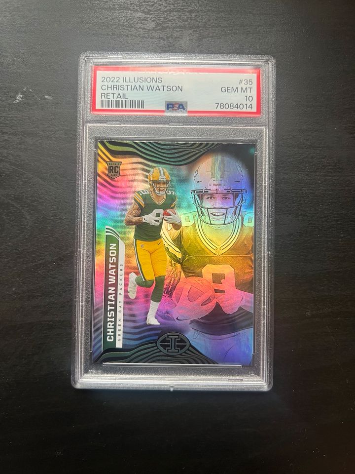 NFL Panini Watson Illusions Rookie Karte PSA 10 2022 in Ahorn b. Coburg