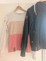 Set Naketano S (36): Anthrazit Kapuzenpullover & rosa Sweater Bremen - Schwachhausen Vorschau
