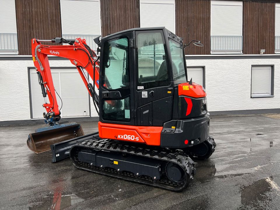 Kubota Minibagger 6 Tonnen KX060-5 in Schulenberg