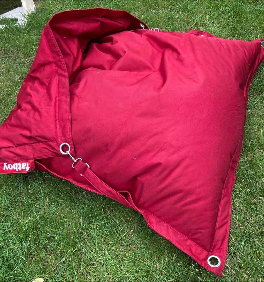 Original Sitzsack Buggle- Up Fatboy Outdoor in Rot in Hannover